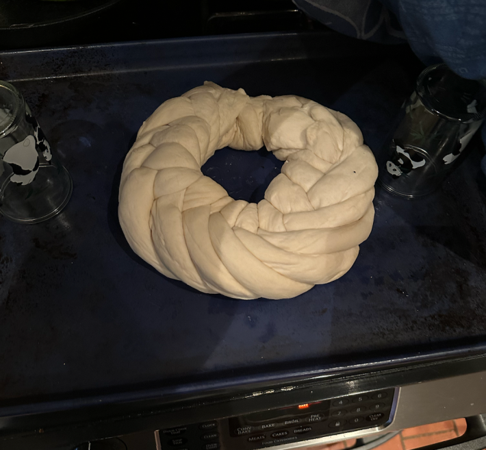 braided loaf!